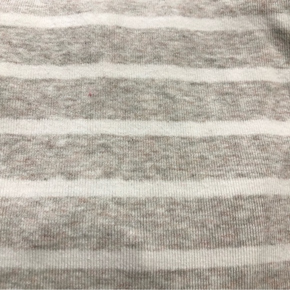 Banana Republic Women’s Top Shawl Collar Front Pockets Stripes Neutral - Picture 6 of 9